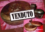 Antica scatola etnica scatola-porta-spezie